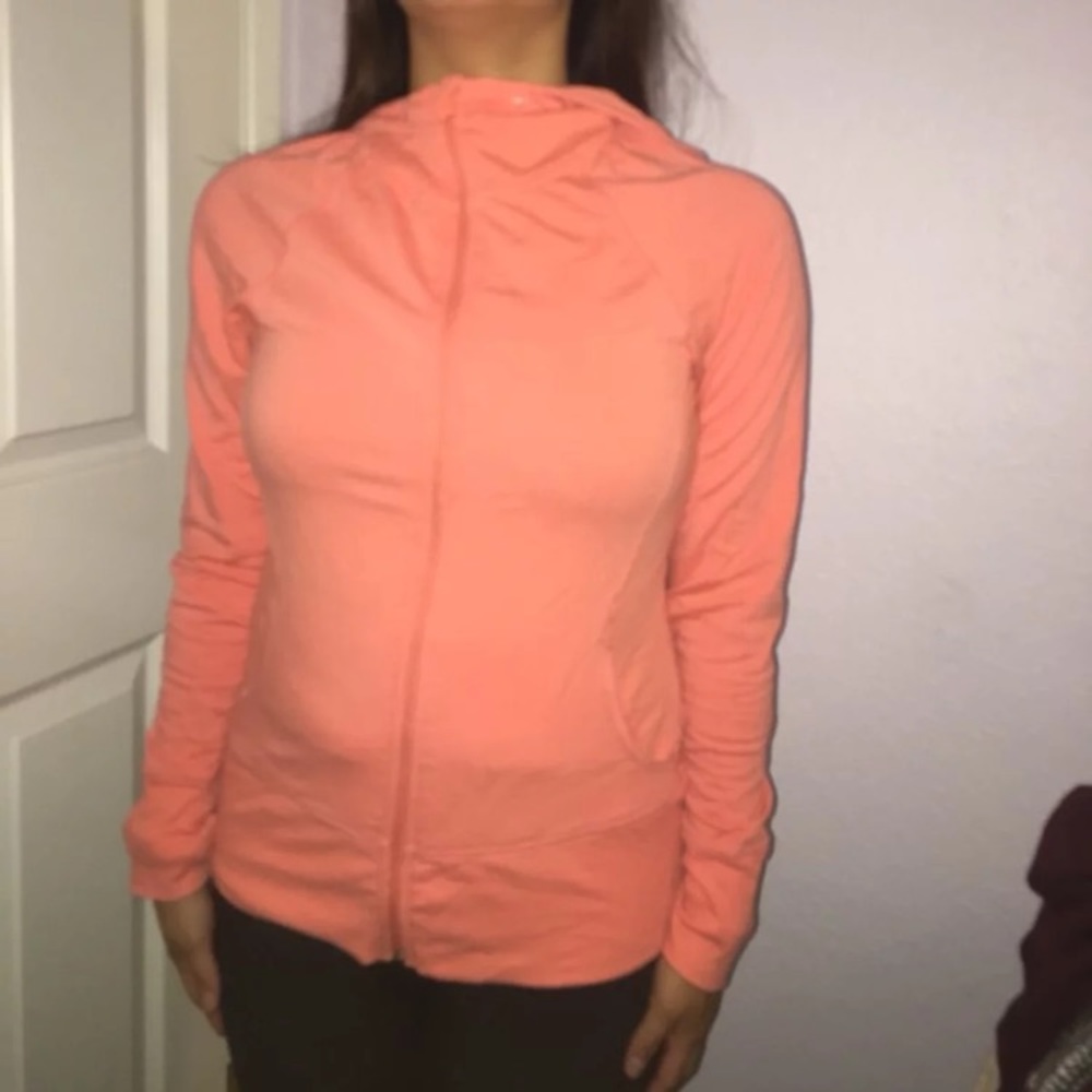 Peach colored jacket